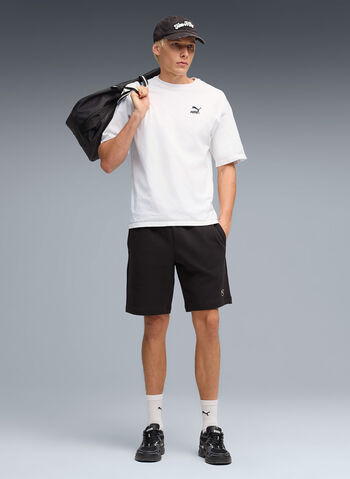 SHORT ESSENTIALS ELEVATED 9 CM, 01 BLACK, small