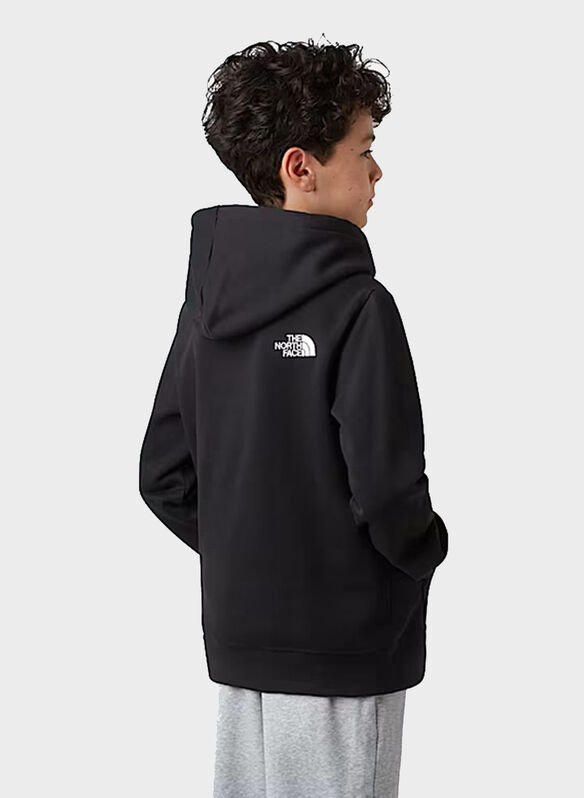 FELPA HOODIE DREW PEAK RAGAZZO, BLK, medium