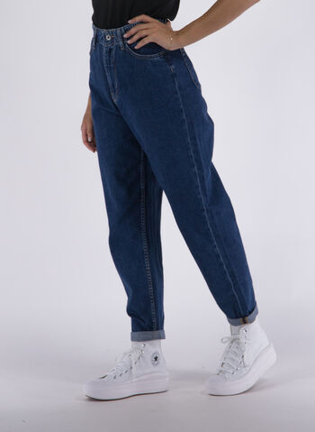 JEANS A VITA ALTA, 78544 DENIM BLU , small