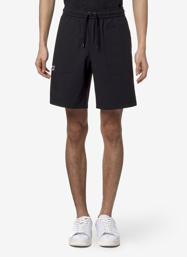 SHORTS NESTY TRAVEL, USY BLK, large