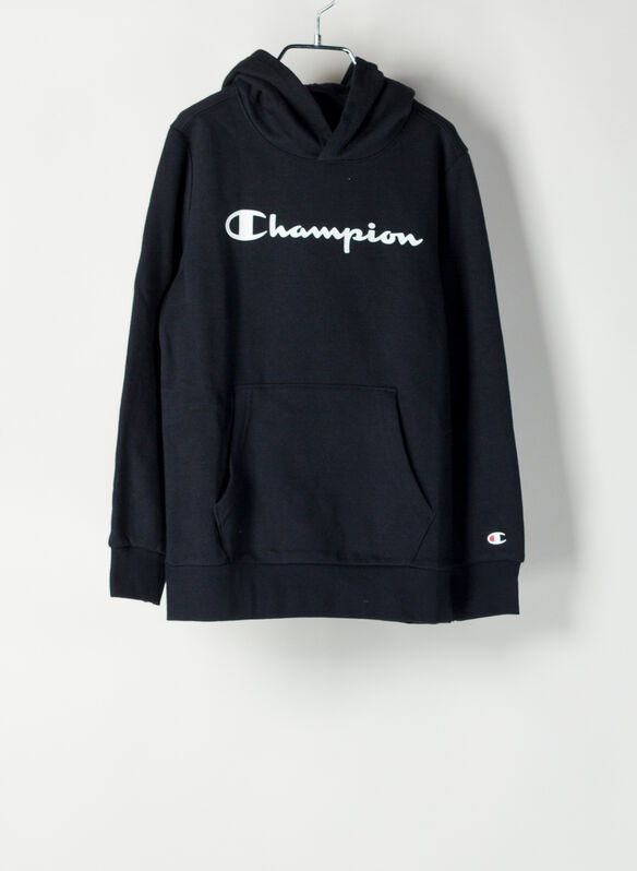 FELPA AMERICAN CLASSICS BIG LOGO RAGAZZO, KK001 BLK, medium