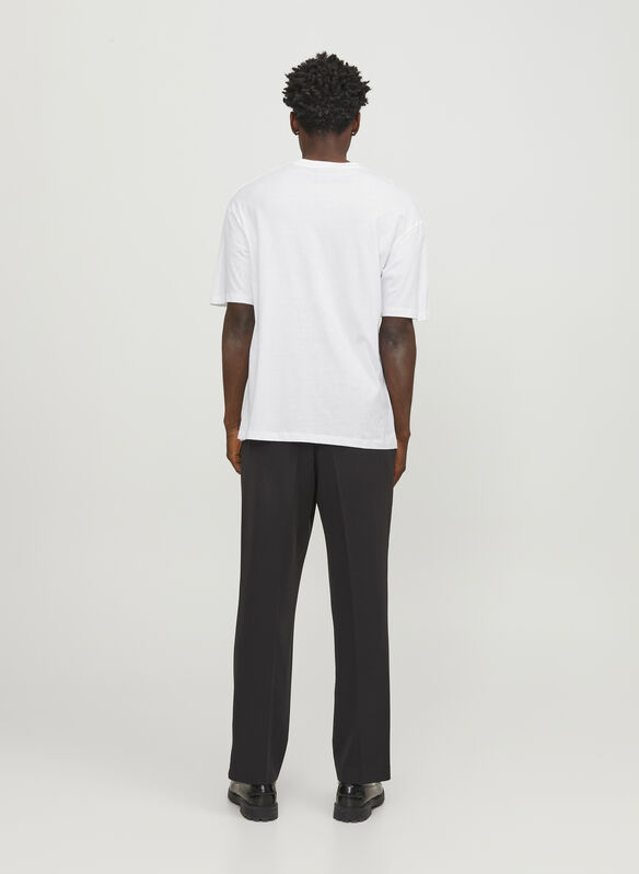 T-SHIRT SEMPLICE, WHITE, medium