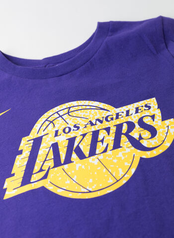 T-SHIRT NBA LAKERS ESSENTIAL JUNIOR, PURPLE, small
