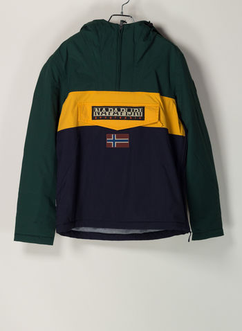 GIACCA RAINFOREST BLOCK, 1M5NVYGREEN, small