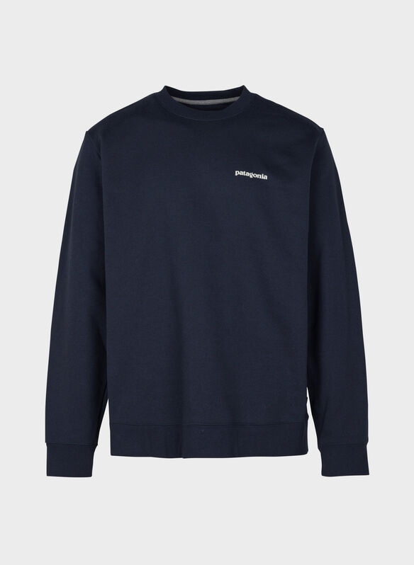 FELPA MICRO LOGO GIROCOLLO, NVY, medium