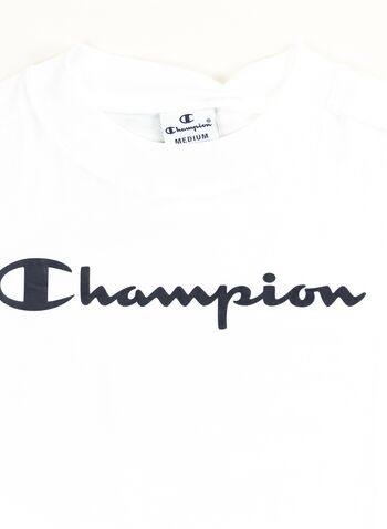 T-SHIRT BIG LOGO AMERICAN CLASSIC RAGAZZO, WW001WHT, small