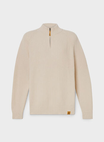 CARDIGAN A COSTE, PANNA, small