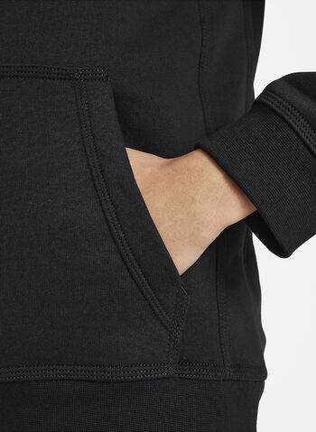 FELPA HOODIE RAGAZZO, 010 BLK, small