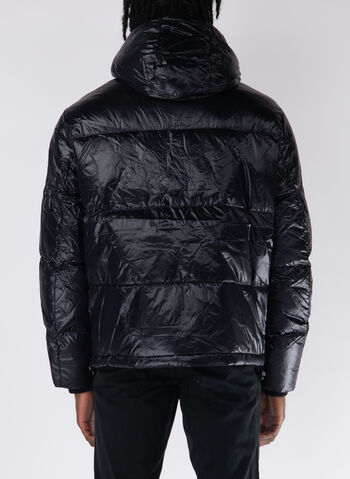 PIUMINO FULLZIP CON CAPPUCCIO, 1200 BLK, small