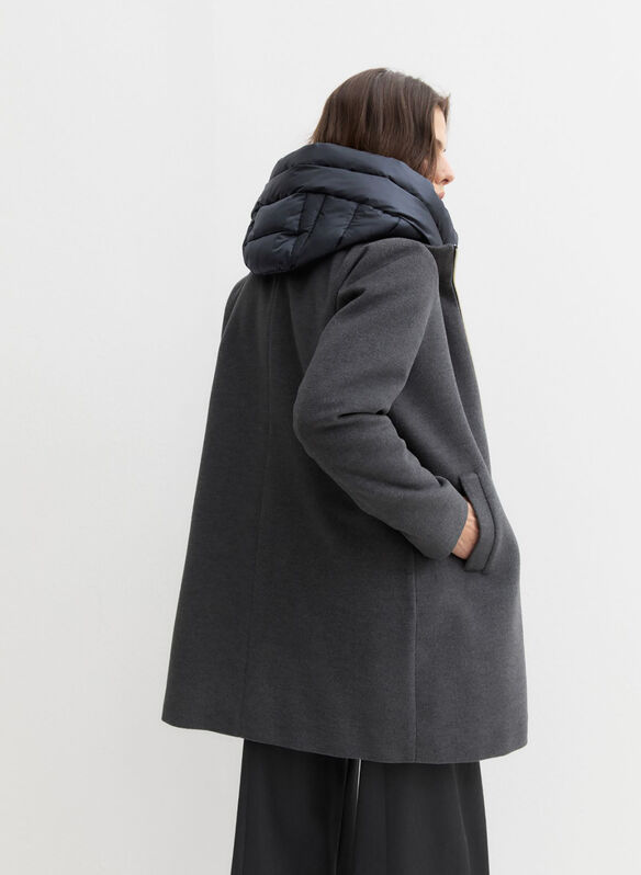 CAPPOTTO BACIO PANNO, 011 FUMO, medium