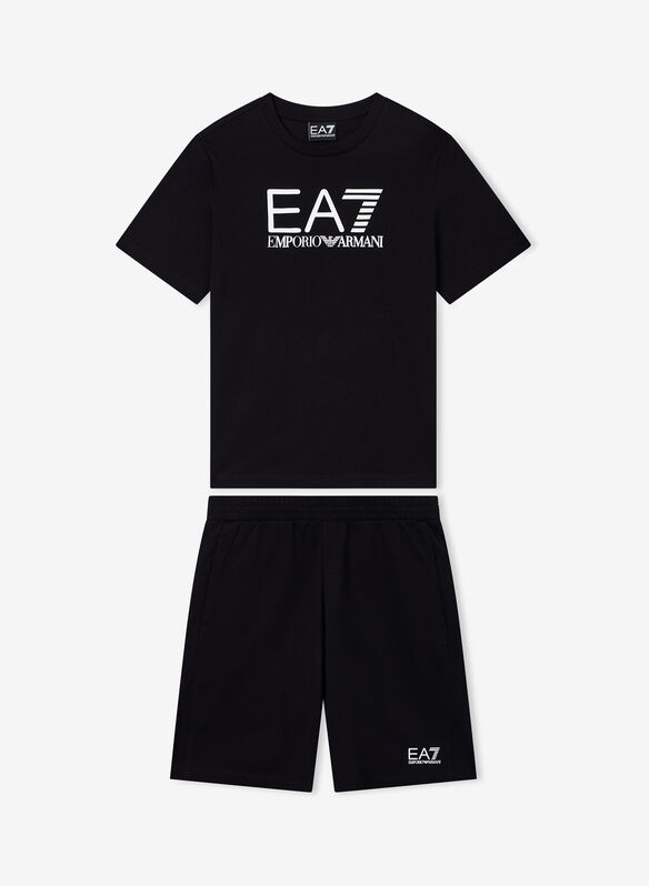 COMPLETINO T-SHIRT+SHORT VISIBILITY, UC001 BLK, medium