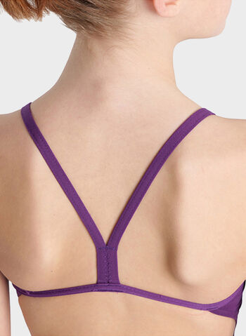 COSTUME CHALLENGE SOLID PLUM RAGAZZA, 911 PLUM, small