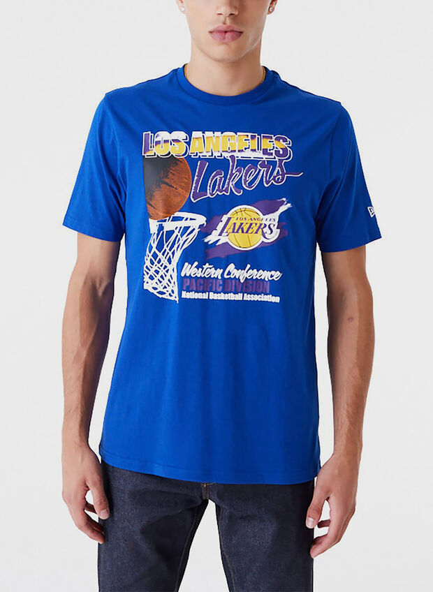 T-SHIRT LA LAKERS NBA PLAYER GRAPHIC, AZZ, large