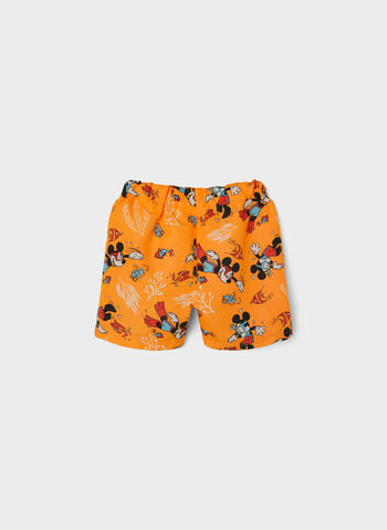 BOXER BEACH DISNEY MIKA RAGAZZO, ORANGE POP ORANGE, small