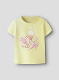 T-SHIRT FENTAZ BAMBINA, LEMONADE YELLOW, thumb