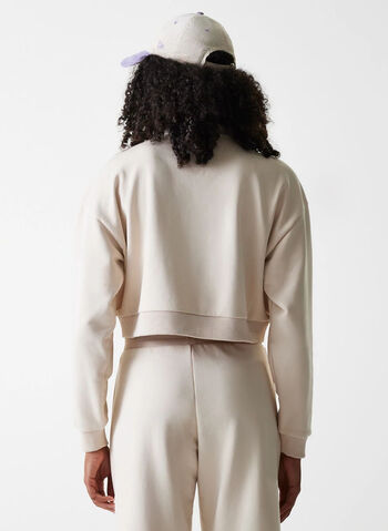 FELPA HALF ZIP LA DODGERS MLB TONAL, PANNA, small