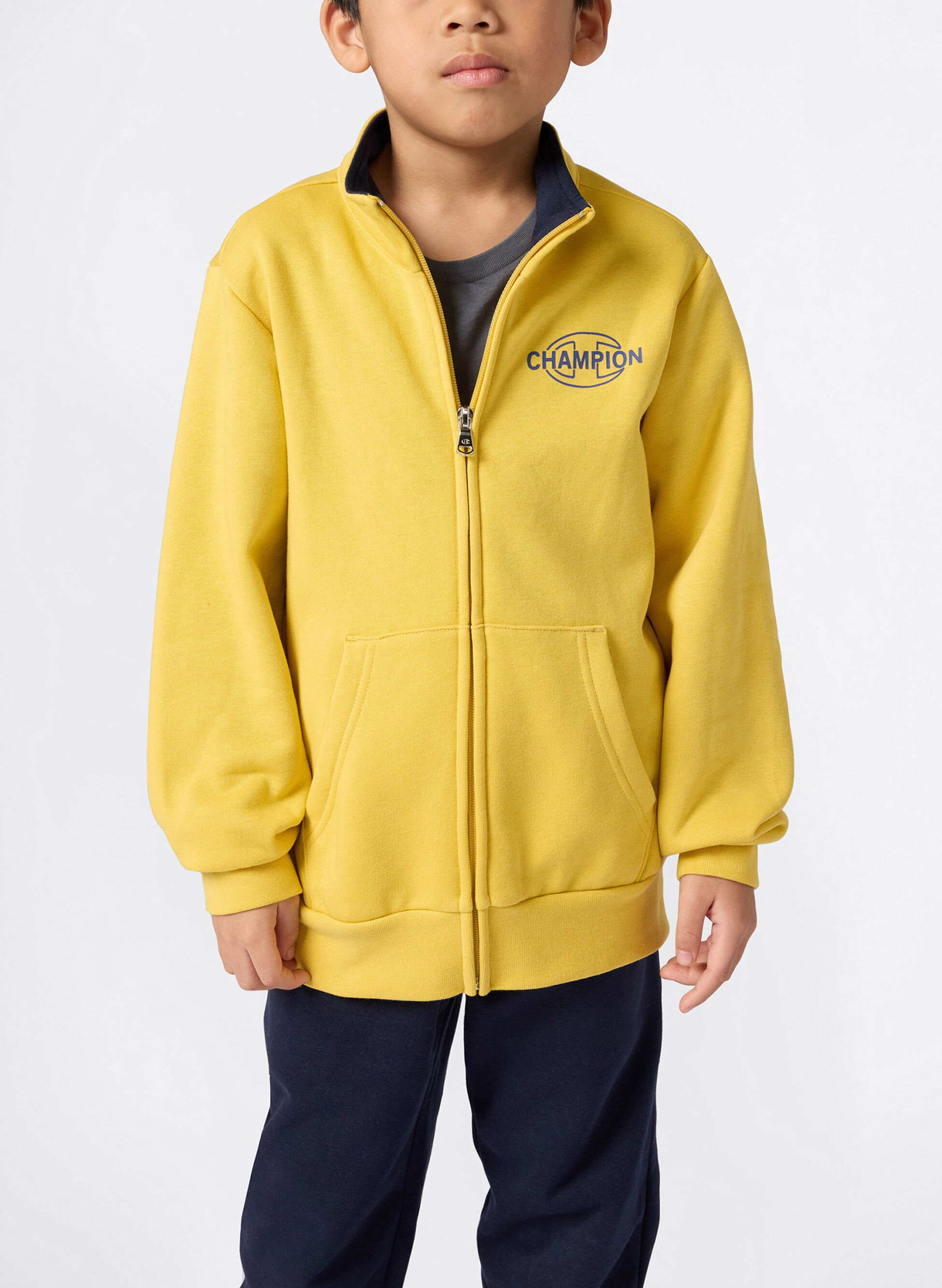 TUTA CON ZIP INTERA INTERNO FELPATO M