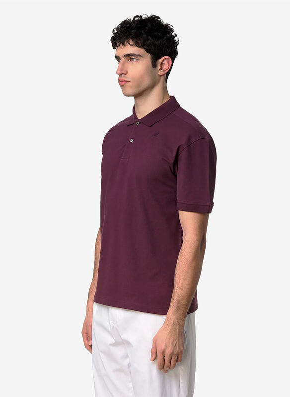 POLO SIMOR PIQUE, 345 VIOLET, medium