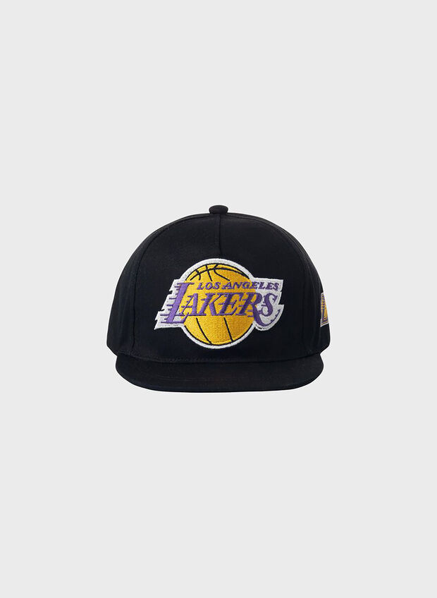CAPPELLO NBA LAKERS RAGAZZO, BLACK, large