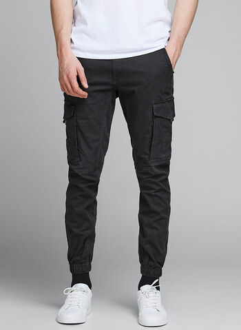 PANTALONE CARGO PAUL FLAKE, BLACK, small