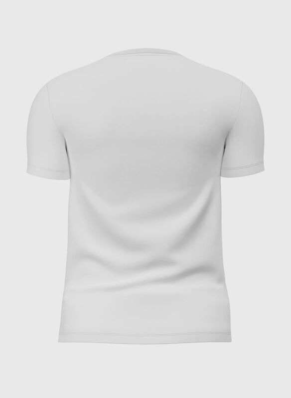 T-SHIRT MICRO LOGO, G011 WHT, medium