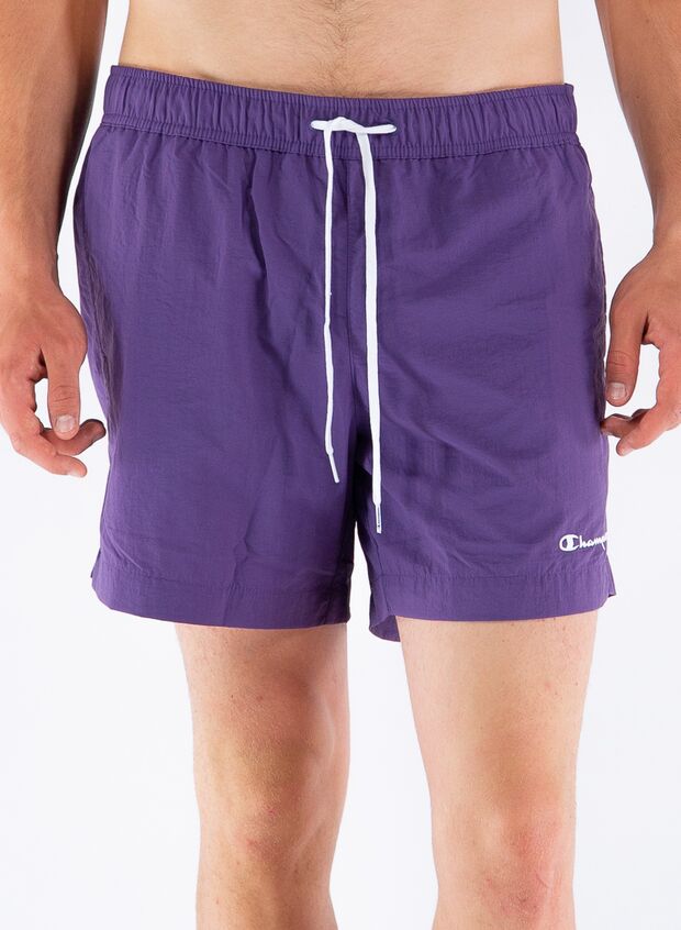 CHAMPION COSTUME SHORTS MICRO LOGO Viola Uomo | Sport85