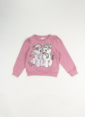 FELPA GIRO MY LITTLE PONY BAMBINA, MAUVE ORCHID PINK, small