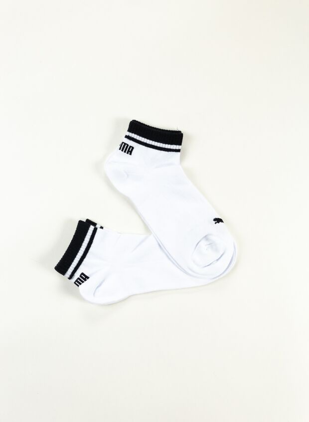 CALZINI 2 PAIA HERITAGE QUARTER, 002 WHT, large