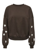 FELPA NOOS MACY HEART, BRACKEN CIOCCOLATO, thumb