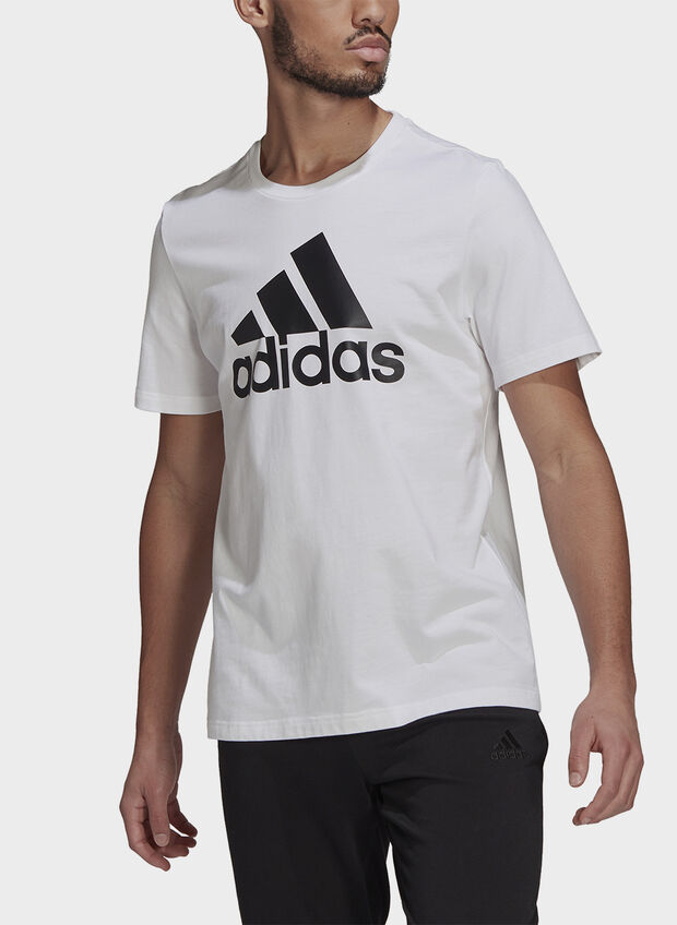 ADIDAS T-SHIRT ESSENTIALS BIG LOGO Bianco, Nero | Sport85
