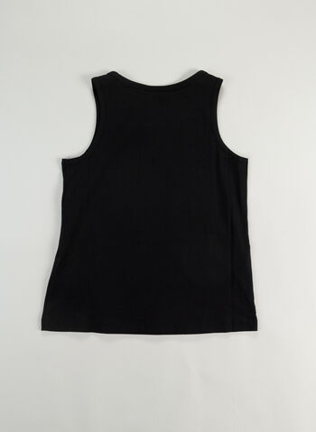 CANOTTA COLOR RAVE RAGAZZA, KK001 BLK, small