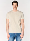 T-SHIRT MICK MICRO LOGO, 128 SABBIA, thumb