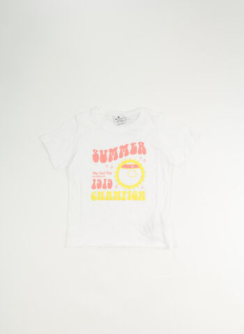 T-SHIRT MINIMALIST RAGAZZA, WW001 WHT, small
