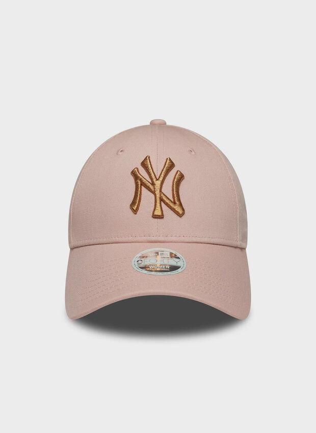 CAPPELLO NEW YORK YANKEES METALLIC, ROSE, large