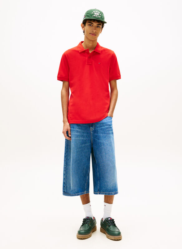 POLO 1985 IN PIQU&Eacute;, XL8 RED, medium