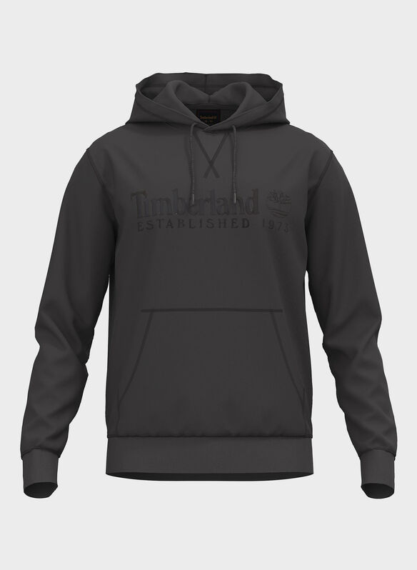 FELPA BIG LOGO HOODIE, - FUMO, medium