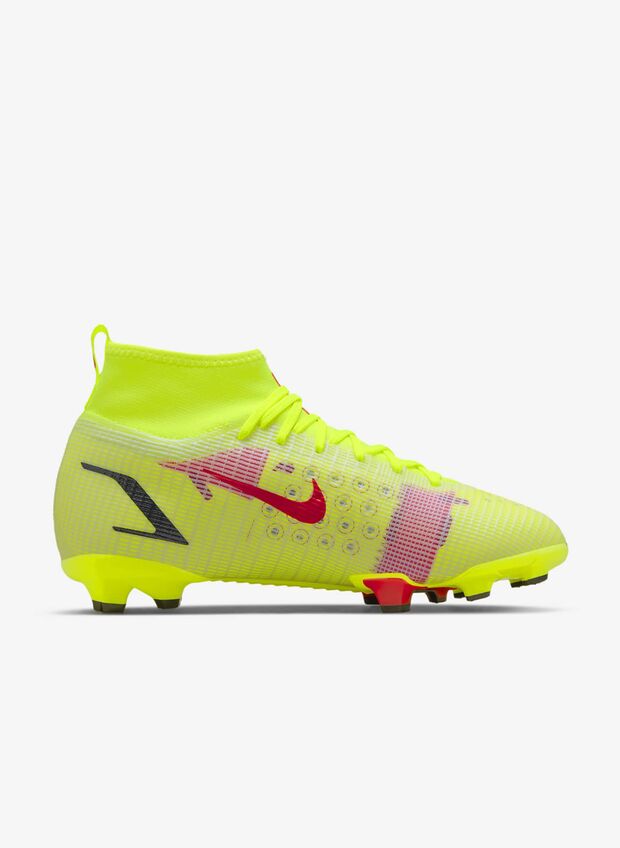 NIKE SCARPA SUPERFLY 8 PRO FG RAGAZZO Giallo, Nero, Rosso, Fluo Bambino |  Sport85