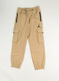 PANTALONE CARGO JORDAN POST UP RAGAZZA, X0L CAMMELLO, thumb