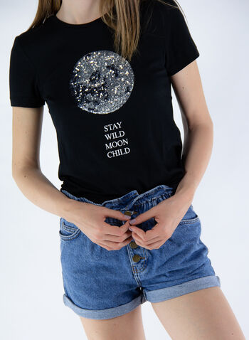 SHORT PAPERBAG DENIM, MEDIUM BLUE, small