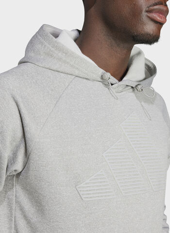 FELPA CON LOGO, GREY, small