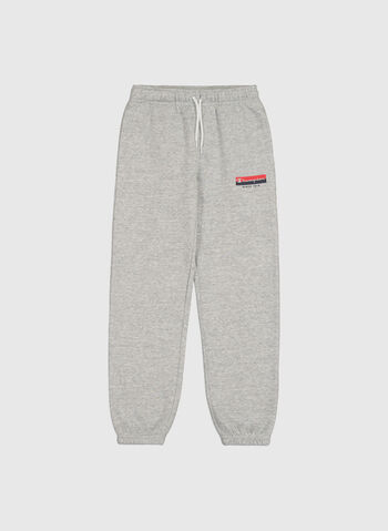 PANTALONE SPORTIVO CON COULISSE RAGAZZO, EM021 GREY, small