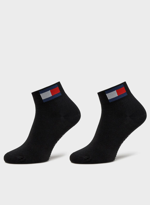 CALZA QUARTER 2PAIA UNISEX, 003 BLK, large