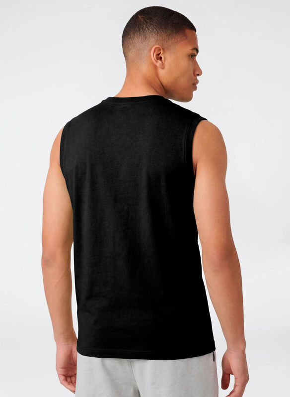 SMANICATA IN COTONE ICONS, KK001 BLK, medium