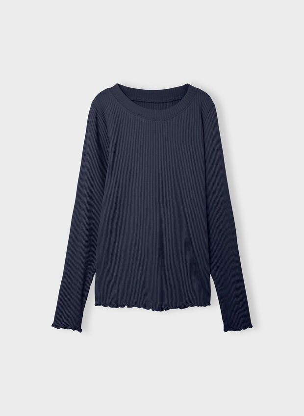 T-SHIRT VEMMA RAGAZZA, DARK SAPPHIRE, large