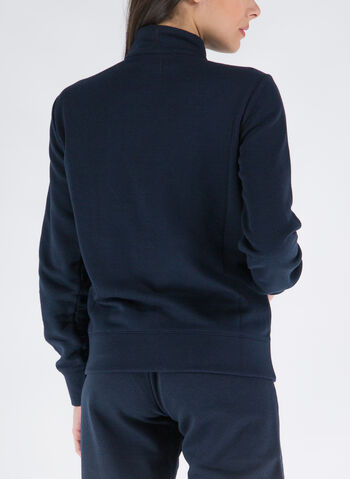 FELPA AC FULL ZIP MICRO LOGO, BS501 NVY, small