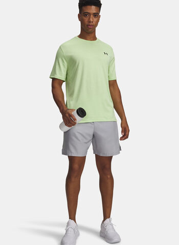 SHORT TECH&trade; WOVEN WORDMARK, 0011 MOD GREY, small