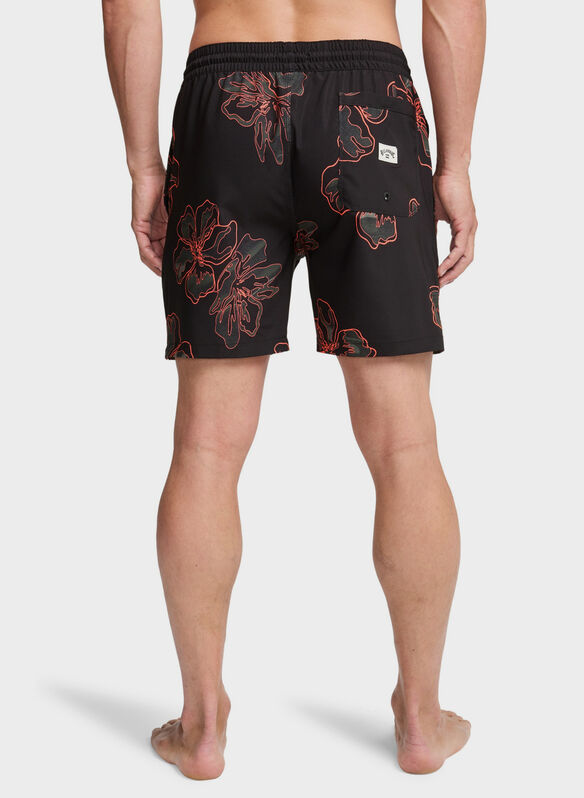 SUNDAYS LAYBACK, BLK3 BLACK PRINT, medium