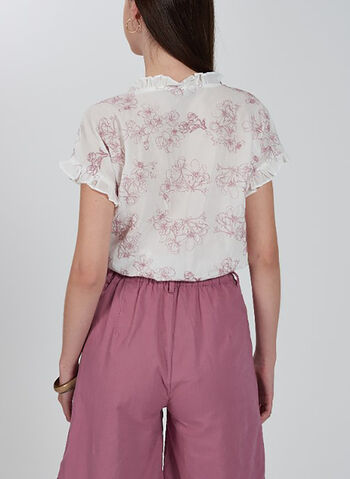 BLUSA MUSSOLA RICAMATA, 2101 WHTCIPOLLA, small