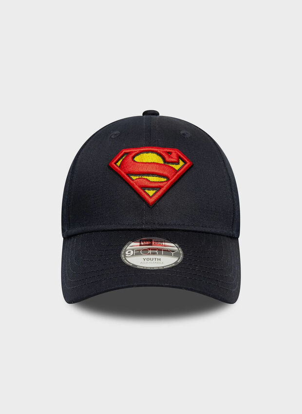 CAPPELLO DC SUPERMAN YOUTH JUNIOR, NVY, large