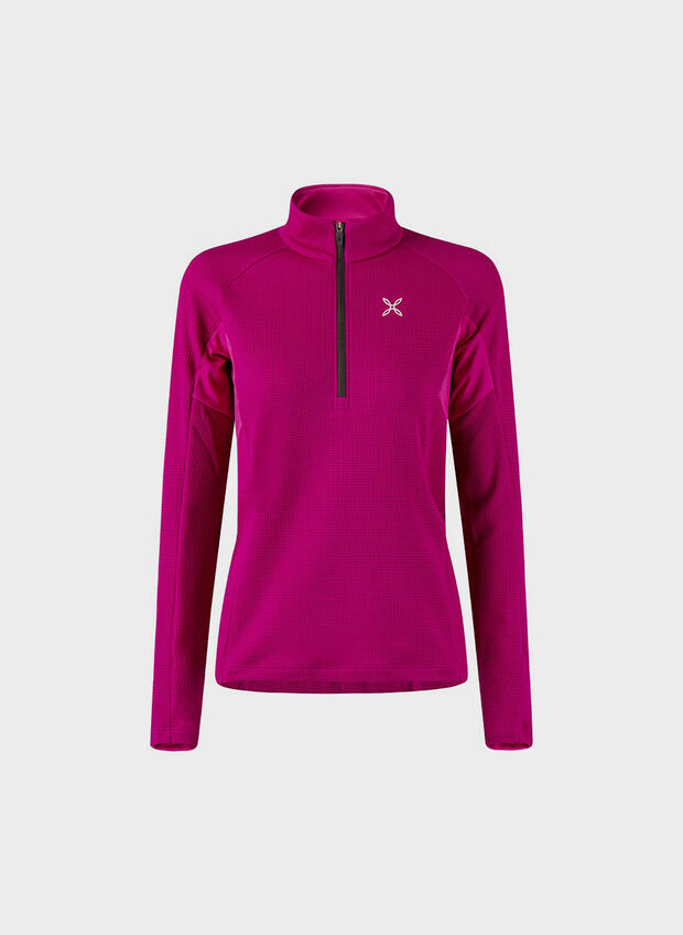 MAGLIA HALF ZIP THERMIC 4, 595 595 ROSE, large